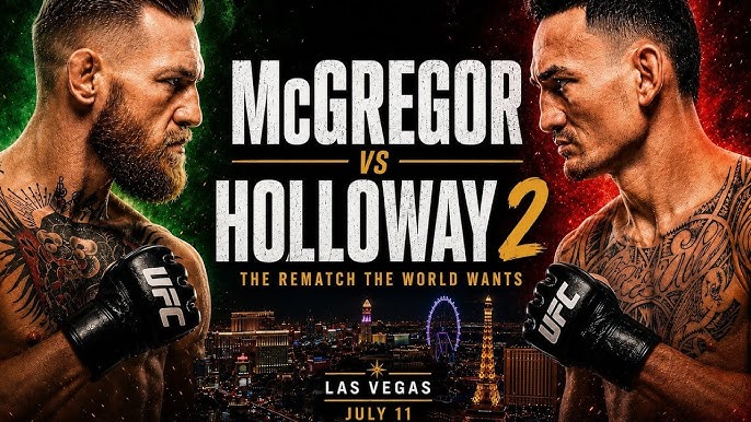 UFC 329 McGregor vs Holloway 2